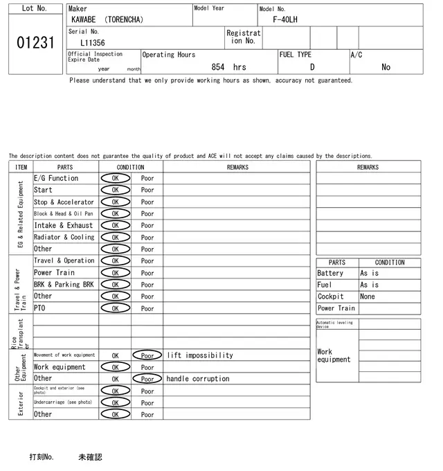 TORENCHA No.1231 - 6