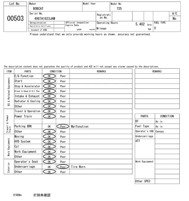 Xúc lật mini No.503 - 6