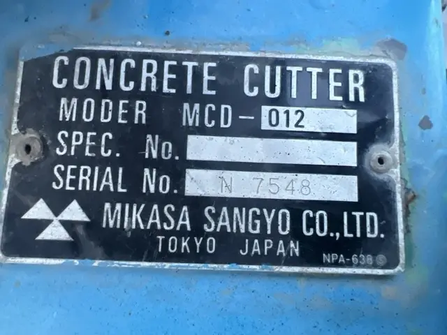 Máy cắt bê tông No.23002 - 4