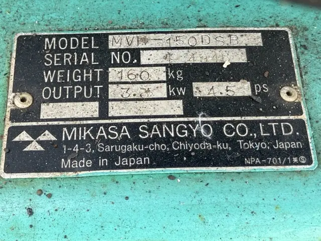 Máy đầm bàn No.57010 - 5