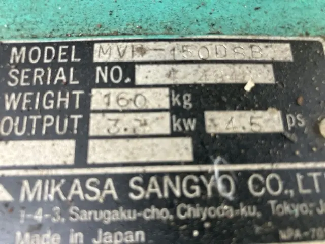 Máy đầm bàn No.57010 - 6
